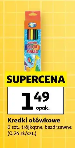 Auchan Kredki ołówkowe oferta