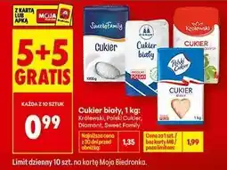 Biedronka Cukier biały 1 kg oferta