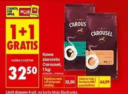 Biedronka Kawa ziarnista Carousel , 1 kg oferta
