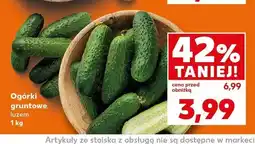 Kaufland Ogórki gruntowe oferta
