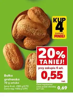 Kaufland Bułka grahamka oferta