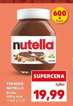 Kaufland Krem do smarowania Nutella oferta