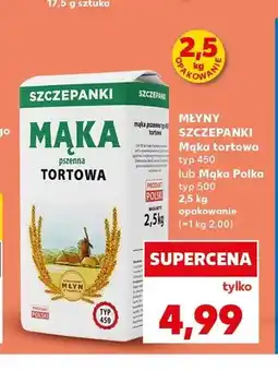 Kaufland Mąka tortowa typ 450 Młyny Szczepanki oferta