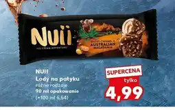 Kaufland Lody na patyku Nuii Salted Caramel & Australian Macadamia oferta
