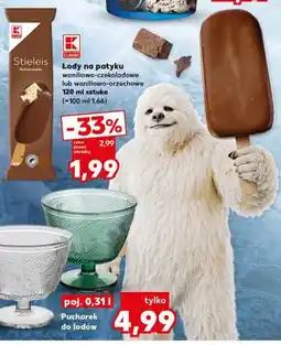 Kaufland Lody na patyku K-Classic waniliowo-czekoladowe oferta