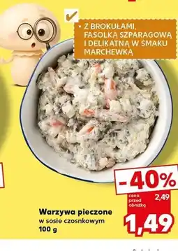 Kaufland Warzywa pieczone w sosie czosnkowym oferta