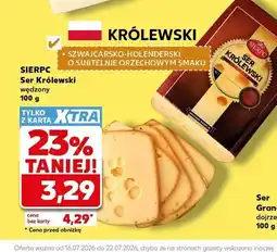 Kaufland Ser Królewski wędzony Sierpc oferta