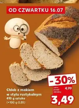 Kaufland Chleb z makiem w stylu rustykalnym oferta