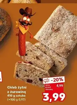 Kaufland Chleb żytni z żurawiną oferta