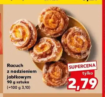 Kaufland Racuch z nadzieniem jabłkowym oferta