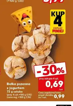 Kaufland Bułka pszenna z jogurtem oferta