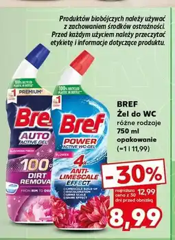 Kaufland Żel do WC Bref Power Active Gel Flower oferta