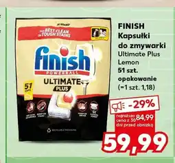 Kaufland Kapsułki do zmywarki Finish Ultimate Plus Lemon oferta