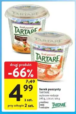 Intermarche Serek puszysty Tartare Borowikowy Las oferta