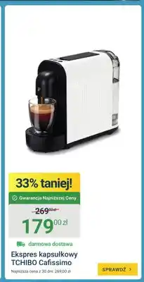 ERLI Ekspres kapsułkowy TCHIBO Cafissimo oferta