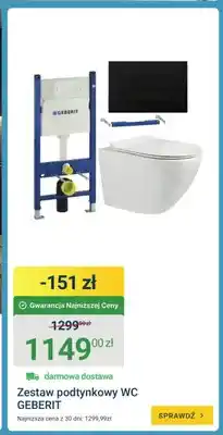 ERLI Zestaw podtynkowy WC Geberit oferta