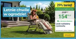 ERLI Leżak rozkładany z poduszką oferta