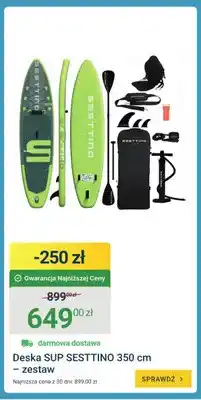 ERLI Deska SUP Sesttino 350 cm zestaw oferta