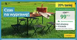 ERLI Zestaw stół składany + 4 krzesła oferta