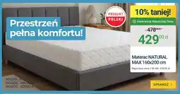 ERLI Materac Natural Max 160x200 cm oferta