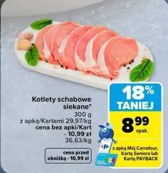 Kotlety schabowe siekane*