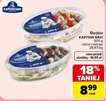 Carrefour Śledzie KAPITAN NAVI oferta