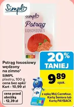 Carrefour Pstrąg Łososiowy oferta