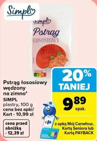 Carrefour Pstrąg Łososiowy oferta