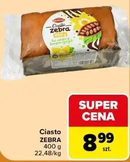 Carrefour Ciasto ZEBRA oferta