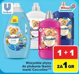 Carrefour Płyny do płukania tkanin Coccolino oferta