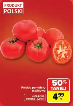 Carrefour Polskie pomidory malinowe oferta