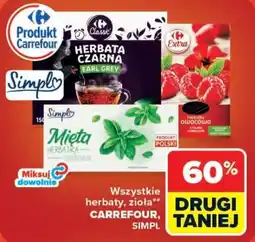 Carrefour Herbatka owocowa oferta