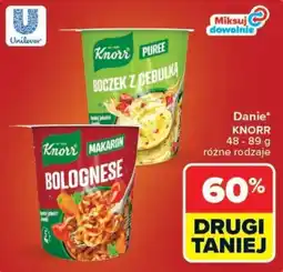Carrefour Knorr Makaron Bolognese oferta