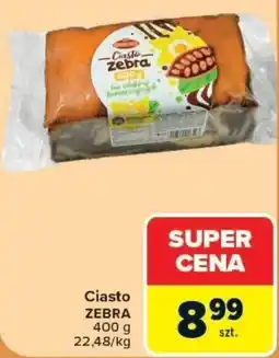 Carrefour Ciasto ZEBRA oferta