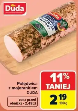 Carrefour Polędwica z majerankiem DUDA oferta