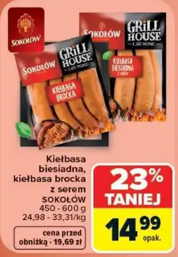 Carrefour Kiełbasa Śląska Kraina Wędlin oferta