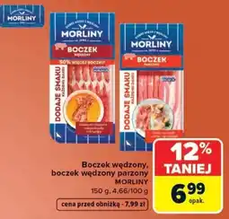 Carrefour Boczek wędzony, boczek wędzony parzony MORLINY oferta