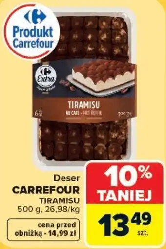 Carrefour Deser CARREFOUR TIRAMISU oferta