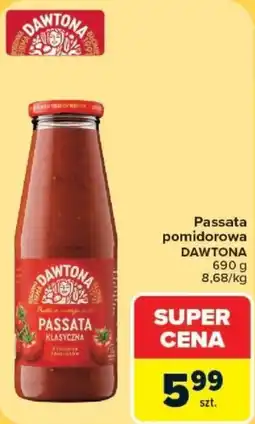 Carrefour Passata pomidorowa DAWTONA oferta