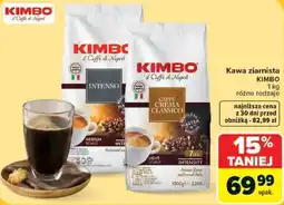 Carrefour Kawa ziarnista KIMBO oferta