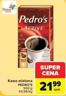 Carrefour Kawa mielona PEDRO'S ACTIVE oferta