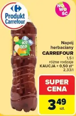 Carrefour Napój herbaciany CARREFOUR oferta