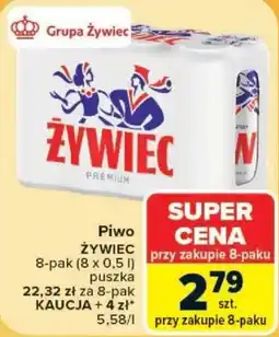 Carrefour Piwo ŻYWIEC oferta