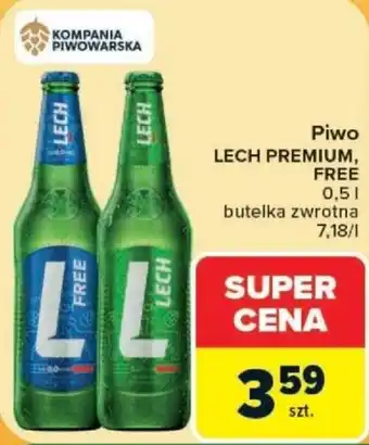 Carrefour Piwo LECH PREMIUM, FREE oferta