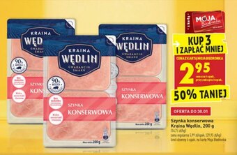 Biedronka Szynka konserwowa 200g oferta
