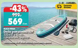 Biedronka Black Forest Deska pompowana SUP z akcesoriami oferta