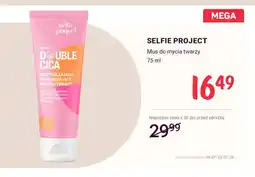 Rossmann Mus do mycia twarzy Selfie Project Double Cica oferta