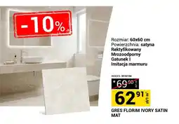 Merkury Market Gres Florim Ivory Satin Mat oferta