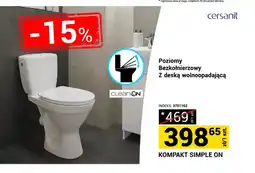 Merkury Market Kompakt WC Cersanit Simple On oferta