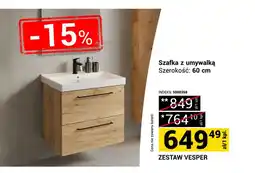 Merkury Market Szafka z umywalką Vesper 60 cm oferta